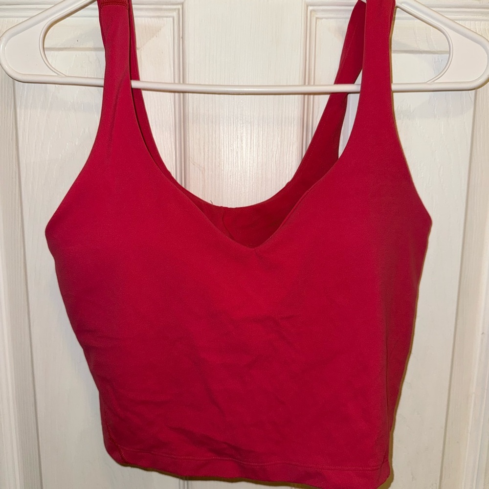 lululemon athletica Align Pink Crop